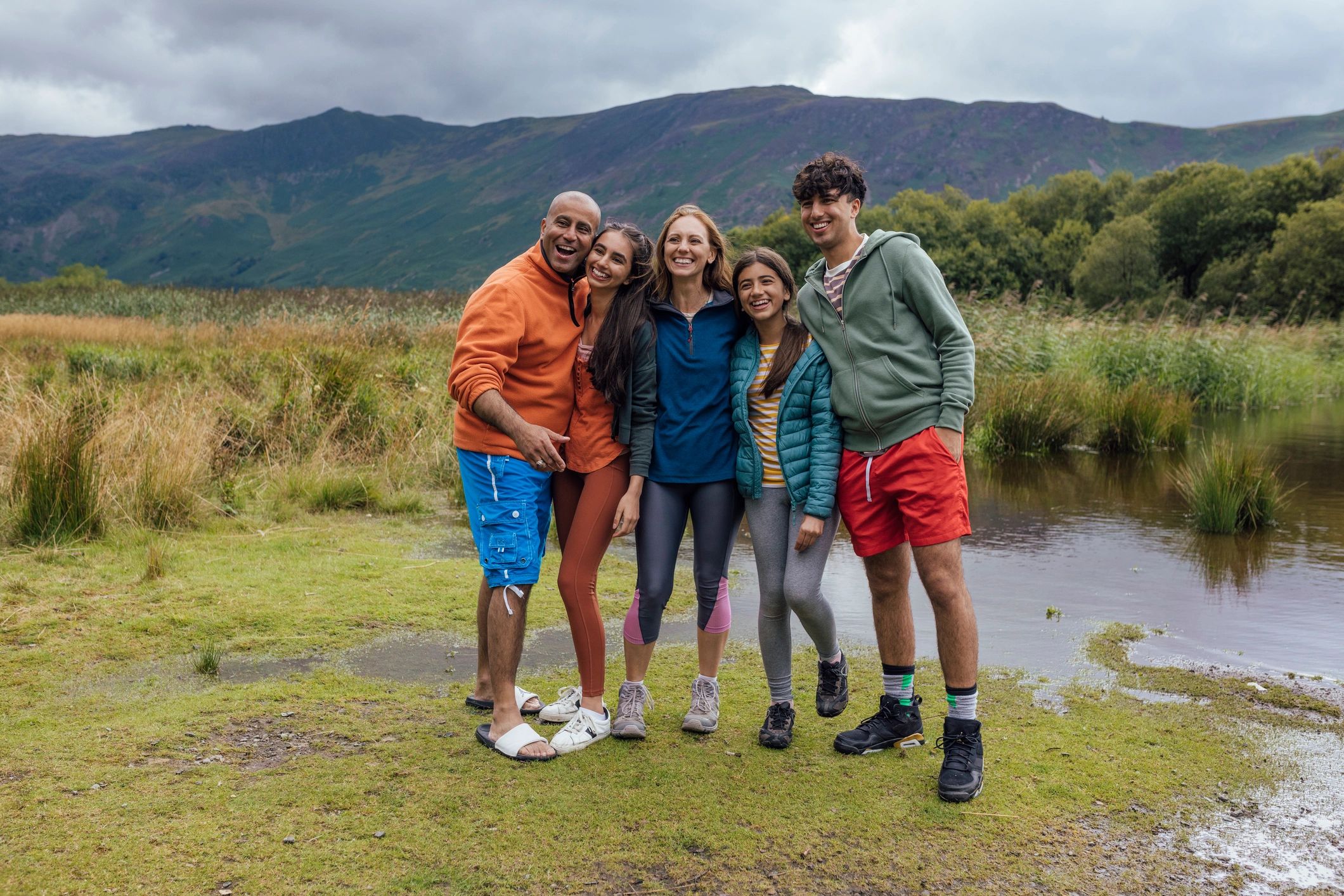 Adventure lifestyle by the lakeside